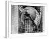 Completed Iron Framework of Zeppelin Being Covered with Cotton Cloth at Fabrication Plant-null-Framed Photographic Print