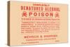 Completely Denatured Alcohol Poison-null-Stretched Canvas