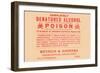 Completely Denatured Alcohol Poison-null-Framed Art Print