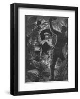Completion of the St Gotthard Tunnel Beneath the Alps, 1880-null-Framed Giclee Print