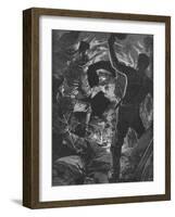 Completion of the St Gotthard Tunnel Beneath the Alps, 1880-null-Framed Giclee Print