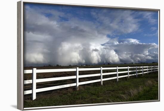 Complex Clouds Form after Many Inches of Rain over Several Days Near Stockton, California-Carol Highsmith-Framed Photo