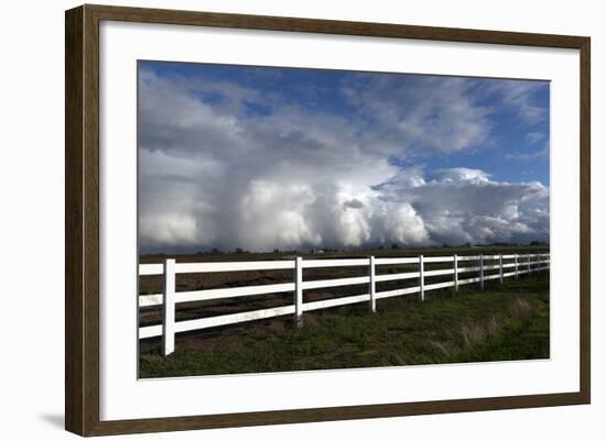 Complex Clouds Form after Many Inches of Rain over Several Days Near Stockton, California-Carol Highsmith-Framed Photo