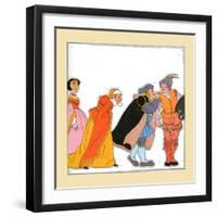 Complimenting The Artist-Maud & Miska Petersham-Framed Art Print