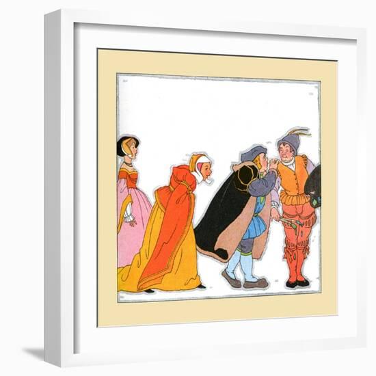 Complimenting The Artist-Maud & Miska Petersham-Framed Art Print