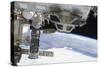 Components of the International Space Station Above the Pacific Ocean-null-Stretched Canvas