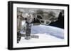 Components of the International Space Station Above the Pacific Ocean-null-Framed Photographic Print