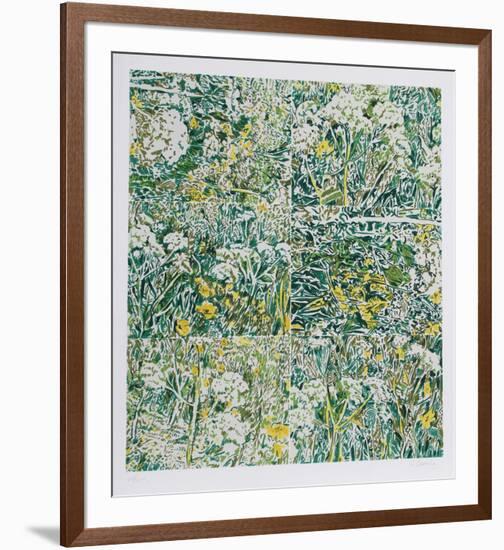 Composed Field III-George Chemeche-Framed Collectable Print