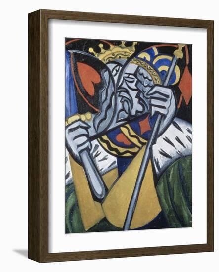 Composed Image of Kingsc-Olga Vladimirovna Rozanova-Framed Giclee Print