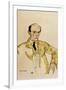 Composer Arnold Schoenberg, 1917-Egon Schiele-Framed Giclee Print