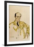 Composer Arnold Schoenberg, 1917-Egon Schiele-Framed Giclee Print