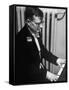 Composer Dmitri Shostakovich Playing Piano-Thomas D^ Mcavoy-Framed Stretched Canvas