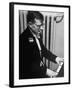 Composer Dmitri Shostakovich Playing Piano-Thomas D^ Mcavoy-Framed Premium Photographic Print