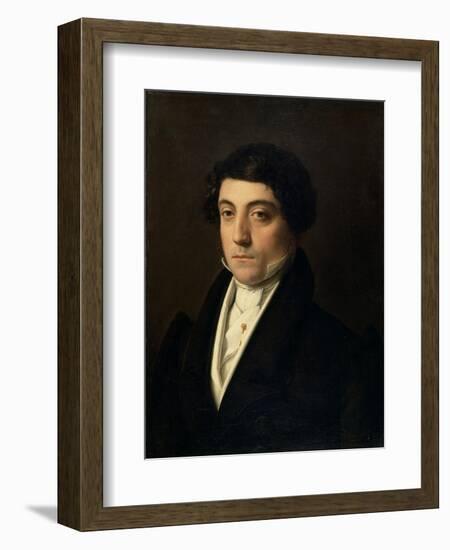 Composer Gioacchino Rossini-Vincenzo Camuccini-Framed Art Print