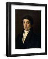 Composer Gioacchino Rossini-Vincenzo Camuccini-Framed Art Print