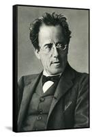 Composer Gustav Mahler-null-Framed Stretched Canvas