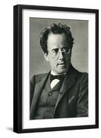 Composer Gustav Mahler-null-Framed Art Print