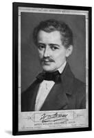 Composer Johann Strauss, the Elder-null-Framed Giclee Print