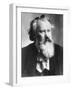 Composer Johannes Brahms in Suit-Wiener Von Aufnahme-Framed Photographic Print