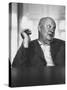 Composer Paul Hindemith Sitting in an Unidentified Office-Michael Rougier-Stretched Canvas