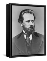 Composer Peter Ilich Tchaikovsky-null-Framed Stretched Canvas