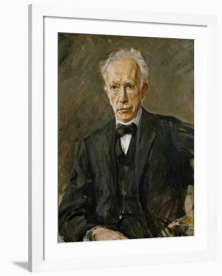 Composer Richard Strauss (1864-1949)-Max Liebermann-Framed Giclee Print