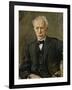 Composer Richard Strauss (1864-1949)-Max Liebermann-Framed Giclee Print