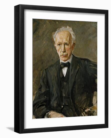 Composer Richard Strauss (1864-1949)-Max Liebermann-Framed Giclee Print