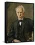 Composer Richard Strauss (1864-1949)-Max Liebermann-Framed Stretched Canvas