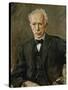 Composer Richard Strauss (1864-1949)-Max Liebermann-Stretched Canvas