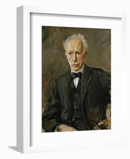 Composer Richard Strauss (1864-1949)-Max Liebermann-Framed Giclee Print