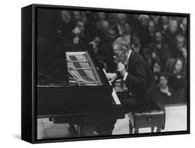 Composer Sergei Rachmaninov (1873-194), End 1930S-null-Framed Stretched Canvas