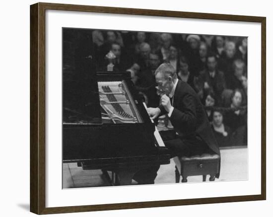 Composer Sergei Rachmaninov (1873-194), End 1930S-null-Framed Giclee Print