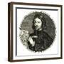 Composer Thomas Tallis-Niccolò Francesco Haym-Framed Giclee Print