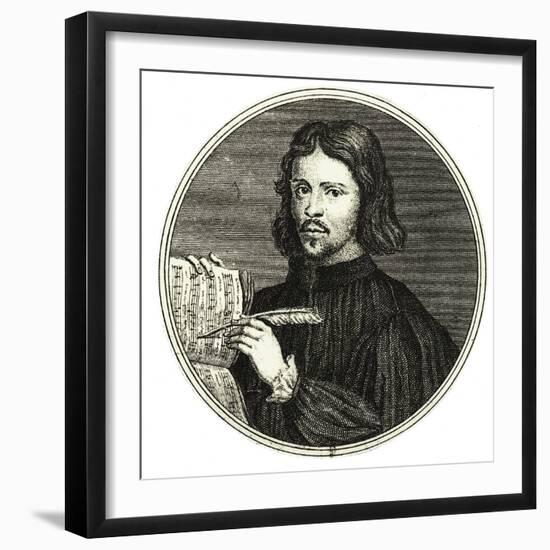 Composer Thomas Tallis-Niccolò Francesco Haym-Framed Giclee Print