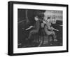 Composers and Band Leaders Stan Kenton and Duke Ellington, Playing Dual Pianos on Cbs TV Show-Yale Joel-Framed Premium Photographic Print