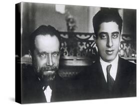 Composers Nikolai Myaskovsky and Aram Khachaturian, 1933-null-Stretched Canvas