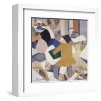 Composicion Vibracionista, 1918-Rafael Barradas-Framed Art Print