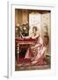 Composing a Letter-Joseph Frederic Soulacroix-Framed Giclee Print