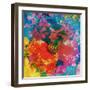 Composing of Blossoms and Branches in the Water-Alaya Gadeh-Framed Photographic Print