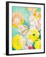 Composing of Blossoms and Slices of Orange-Alaya Gadeh-Framed Premium Photographic Print