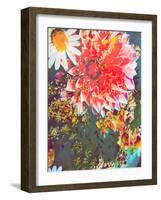 Composing of Coloured Flowers-Alaya Gadeh-Framed Photographic Print