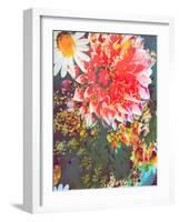 Composing of Coloured Flowers-Alaya Gadeh-Framed Photographic Print