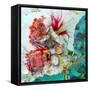 Composing of Flowers and Mussels-Alaya Gadeh-Framed Stretched Canvas