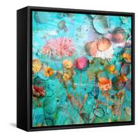 Composing of Flowers and Mussels-Alaya Gadeh-Framed Stretched Canvas