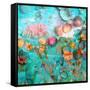 Composing of Flowers and Mussels-Alaya Gadeh-Framed Stretched Canvas