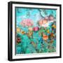 Composing of Flowers and Mussels-Alaya Gadeh-Framed Photographic Print