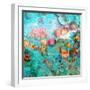 Composing of Flowers and Mussels-Alaya Gadeh-Framed Photographic Print