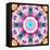 Composing of Flowers in a Mandala Ornament-Alaya Gadeh-Framed Stretched Canvas
