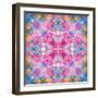 Composing of Flowers in Symmetrical Arrangement-Alaya Gadeh-Framed Photographic Print